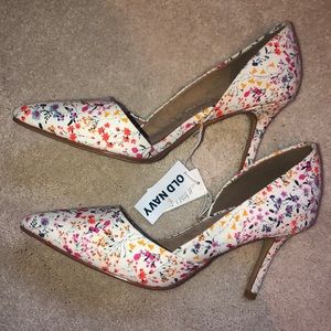 Cute Floral heels